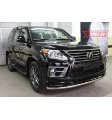 Защита переднего бампера труба на Lexus LX 570 LX57.48.5006