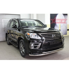 Защита переднего бампера труба на Lexus LX 570 LX57.48.5007