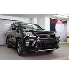 Решетка передняя мини на Lexus LX 570 LX57.56.5012