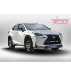 Защита переднего бампера на Lexus NX LENX.48.5176