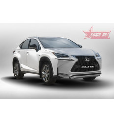 Защита переднего бампера на Lexus NX LENX.48.5179