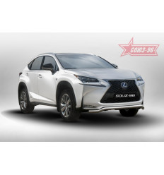 Защита переднего бампера на Lexus NX LENX.48.5186