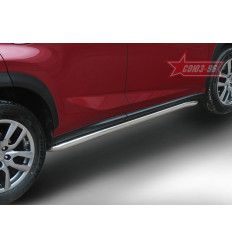 Пороги труба на Lexus NX LENX.80.5159