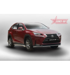 Защита переднего бампера труба на Lexus NX LENX.48.5152