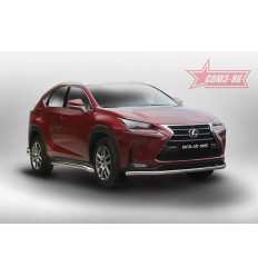 Защита переднего бампера труба на Lexus NX LENX.48.5153