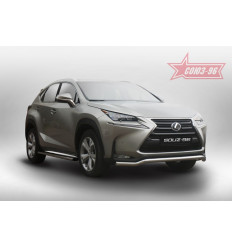 Защита переднего бампера труба на Lexus NX LENX.48.5184