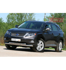 Защита переднего бампера на Lexus RX III 350/450H LXRX.48.1093