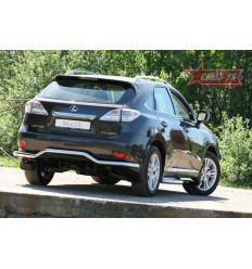 Защита задняя "волна" на Lexus RX III 350/450H LXRX.75.1102