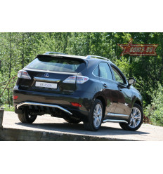 Защита задняя "волна" на Lexus RX III 350/450H LXRX.75.1104