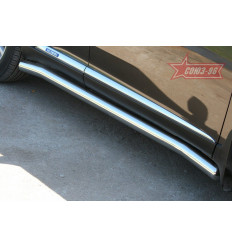 Пороги труба на Lexus RX III 350/450H LXRX.80.1096
