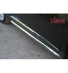 Пороги труба на Lexus RX III 350/450H LXRX.80.1097