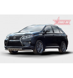 Защита переднего бампера на Lexus RX III 270/350/450H LERX.45.1496