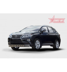 Защита переднего бампера на Lexus RX III 270/350/450H LERX.45.1497