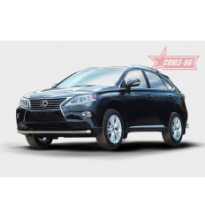 Защита переднего бампера труба на Lexus RX III 270/350/450H LERX.48.1492