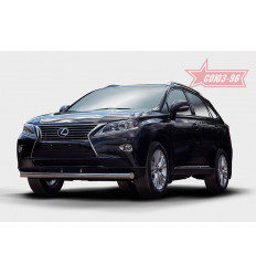 Защита переднего бампера труба на Lexus RX III 270/350/450H LERX.48.1494