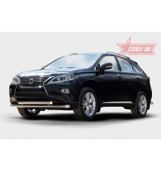 Защита переднего бампера труба на Lexus RX III 270/350/450H LERX.48.1495