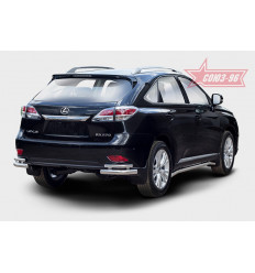 Защита задняя "уголки" на Lexus RX III 270/350/450H LERX.76.1499