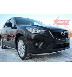 Защита переднего бампера труба на Mazda CX-5 MCX5.48.1418