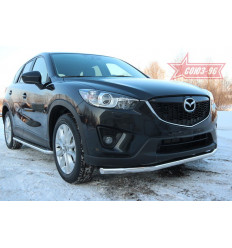 Защита переднего бампера труба на Mazda CX-5 MCX5.48.1419