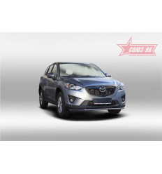 Защита переднего бампера труба на Mazda CX-5 MCX5.48.1632