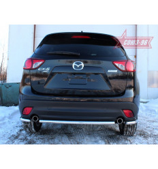 Защита задняя "уголки" на Mazda CX-5 MCX5.76.1426