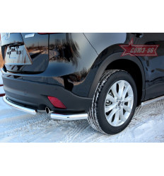 Защита задняя "уголки" на Mazda CX-5 MCX5.76.1427