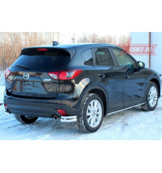 Защита задняя "уголки" на Mazda CX-5 MCX5.76.1428