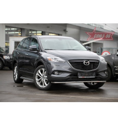 Защита переднего бампера труба на Mazda CX-9 MCX9.48.1683