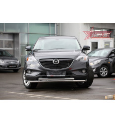 Защита переднего бампера труба на Mazda CX-9 MCX9.48.1685