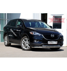 Защита переднего бампера труба на Mazda CX-9 MCX9.48.1759