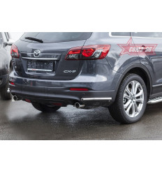 Защита задняя "уголки" на Mazda CX-9 MCX9.76.1691