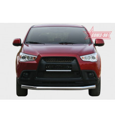 Защита переднего бампера труба на Mitsubishi ASX MASX.48.1119