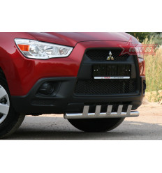 Защита переднего бампера на Mitsubishi ASX MASX.48.1123