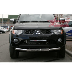Защита переднегно бампера на Mitsubishi L200 MITL.48.0441