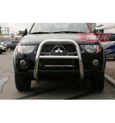 Решетка передняя мини на Mitsubishi L200 MITL.55.0443