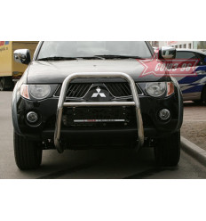 Решетка передняя мини на Mitsubishi L200 MITL.55.0444