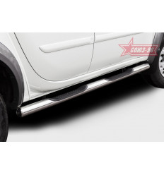 Пороги труба на Mitsubishi L200 MITL.81.1108