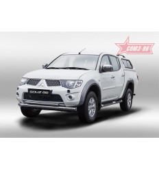 Защита переднего бампера труба на Mitsubishi L200 MITL.48.5043