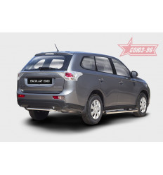 Защита задняя на Mitsubishi Outlander MIOU.75.1564