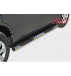 Пороги труба на Mitsubishi Outlander MIOU.81.1561