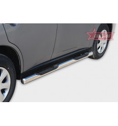 Пороги с проступями на Mitsubishi Outlander MIOU.81.1571