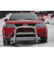 Решетка передняя мини на Mitsubishi Outlander XL MIOU.56.0410