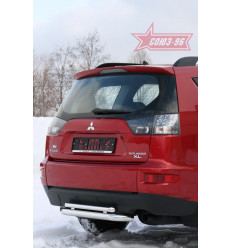 Защита заднего бампера на Mitsubishi Outlander XL MIOU.75.1041