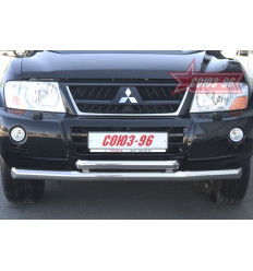 Защита переднего бампера на Mitsubishi Pajero III MIPJ.48.0235