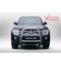Решетка передняя мини на Mitsubishi Pajero IV MIPJ.55.0401