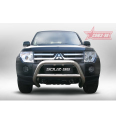 Решетка передняя мини на Mitsubishi Pajero IV MIPJ.56.0400