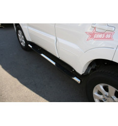 Пороги труба на Mitsubishi Pajero IV MIPJ.81.1183