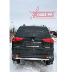 Защита задняя на Mitsubishi Pajero Sport  MIPS.75.0785