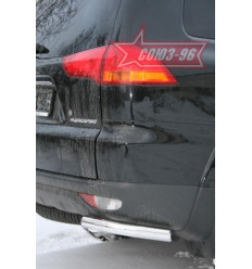Защита задняя "уголки" на Mitsubishi Pajero Sport MIPS.76.0782