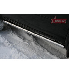 Пороги труба на Mitsubishi Pajero Sport MIPS.76.0782